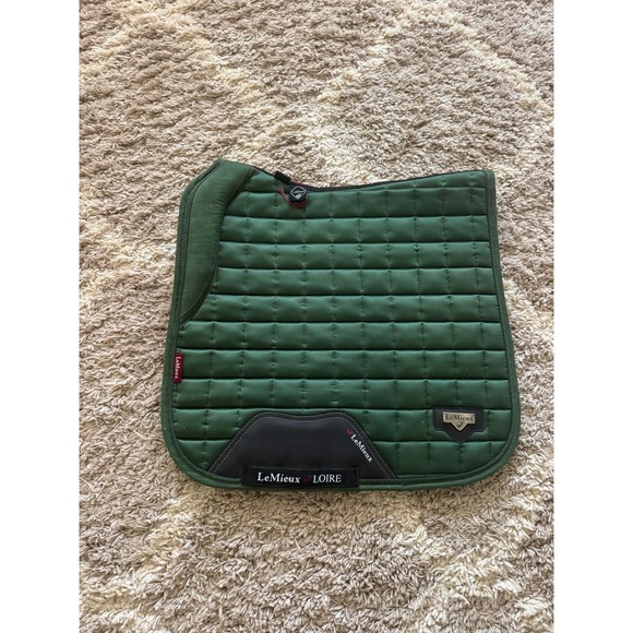 Lemieux Other - LeMieux Loire Classic Dressage Saddle Pad Hunter Green S/M Satin Horse Tack